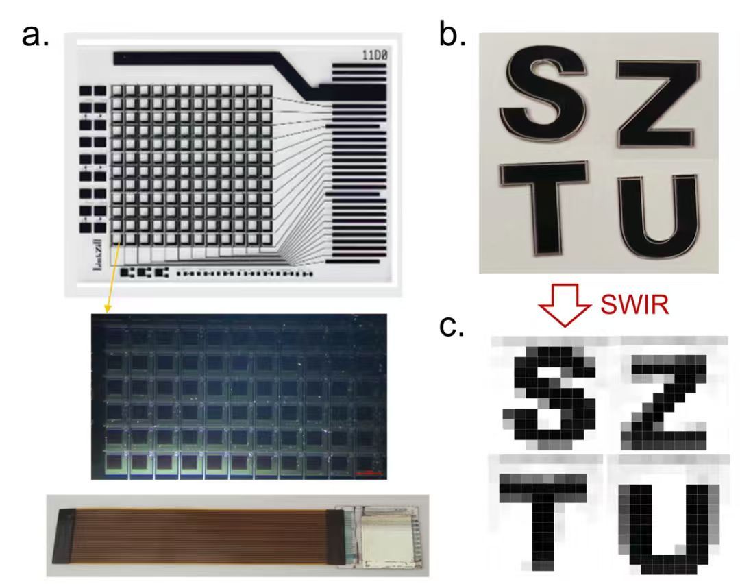 深技大陈威课题组《Nano Research》: SAM增强量子点SWIR探测和成像技术